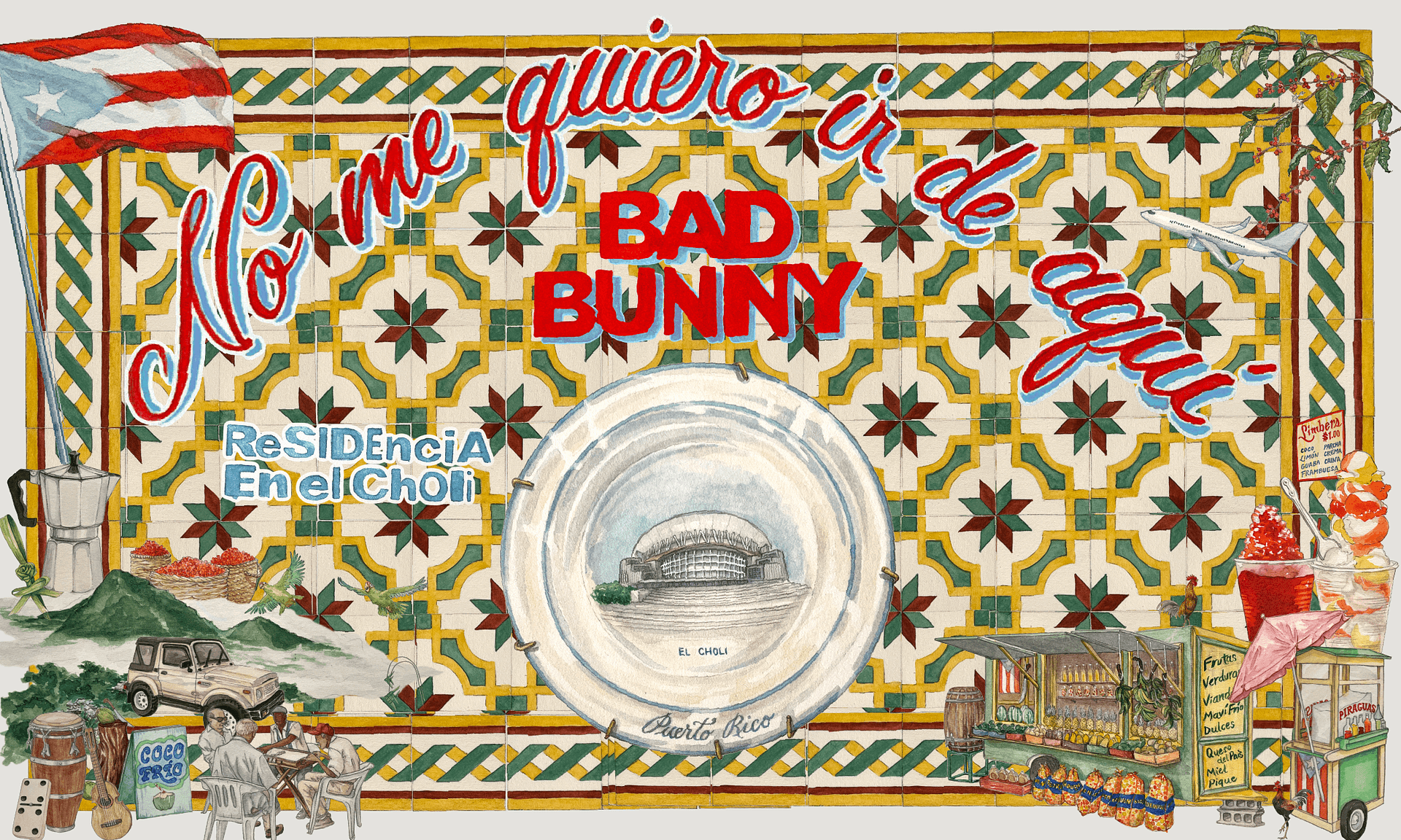 Guests enjoying Ábitta Boutique Hotel during Bad Bunny residency in Puerto Rico