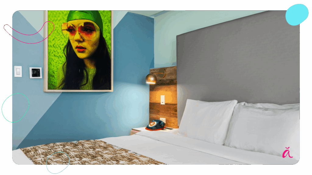 Ábitta Condado room for Bad Bunny concert hotel package